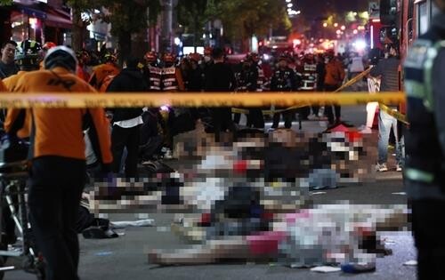 (11th LD) At least 151 killed, 82 injured in Halloween stampede in Seoul's Itaewon