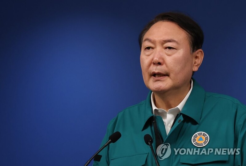 (3rd LD) Yoon announces national mourning period over Itaewon stampede