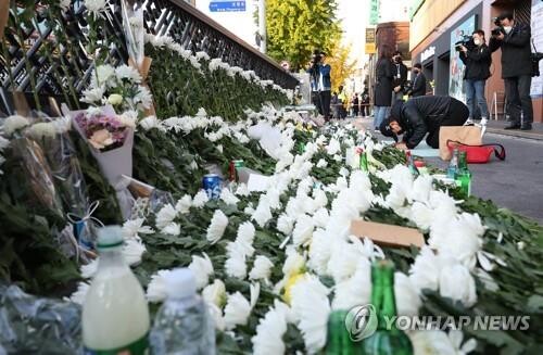 Itaewon crowd crush death toll rises to 154, including 26 foreigners