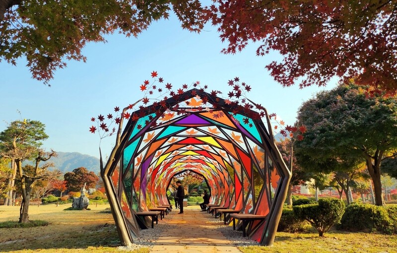 [픽! 정읍] 내장산 생태공원에 조성된 포토존