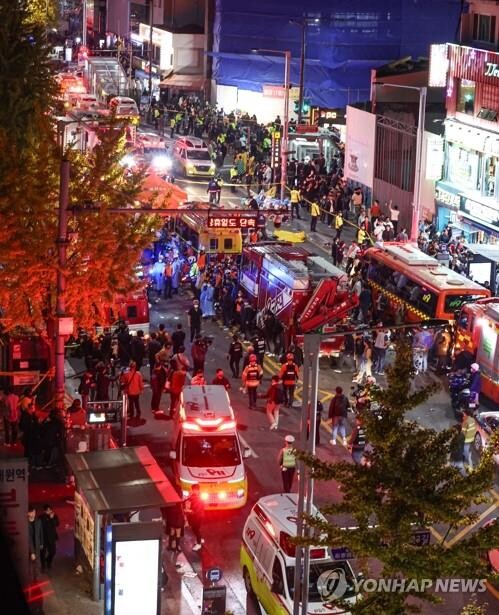 (2nd LD) Police squad first arrives at Itaewon crowd scene about 85 minutes later