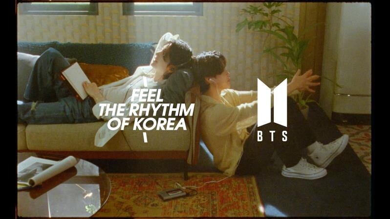 '필 더 리듬 오브 코리아 위드 BTS' 2억3천만뷰 돌파