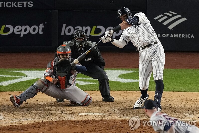 MLB 저지, 통산 3번째 실버 슬러거 수상…오타니는 무산