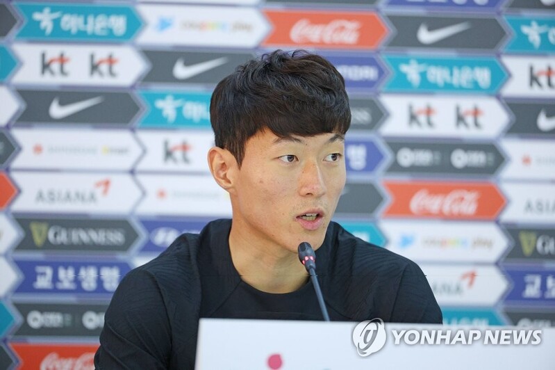 (World Cup) Slumping forward Hwang Ui-jo remains confident ahead of World Cup debut