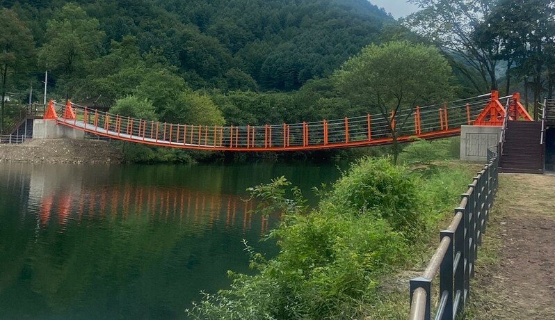 홍천군, 서석면 피리골 생곡저수지 일대 2.3km 둘레길 조성
