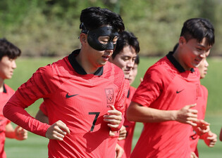 [Moment to Focus] Son Heung-min joins training session for FIFA World Cup in Doha