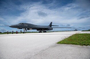 Allies conduct joint air drill involving B-1B bomber after N. Korea's ICBM launch