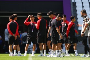 (World Cup) S. Korean players pleased with pitch conditions at match venue