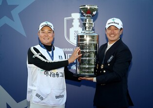 하나금융, 위믹스 KPGA 프로골프 구단 리그 우승