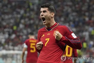 [월드컵] '슈퍼 서브' 모라타, 역대 6번째 '2경기 연속 교체 출전 득점'