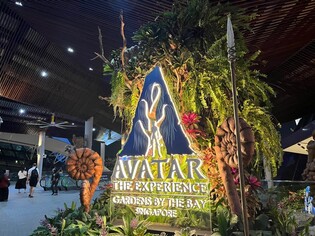 눈 앞에 펼쳐지는 판도라…싱가포르 '아바타' 체험 공간
