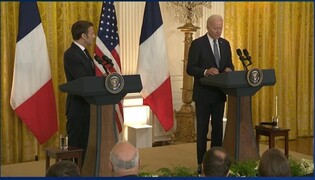 (LEAD) U.S., French leaders condemn N. Korea's missile tests: joint statement