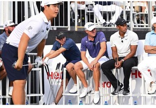 김주형 "우즈와 만나 처음 대화까지…꿈인가 할 정도로 환상적"