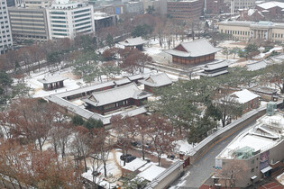 [K-Geography] Snow on Deoksu Palace