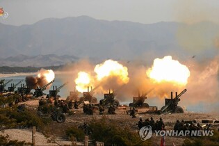 N. Korea fires some 130 artillery shells into eastern, western 'buffer zones': S. Korean military
