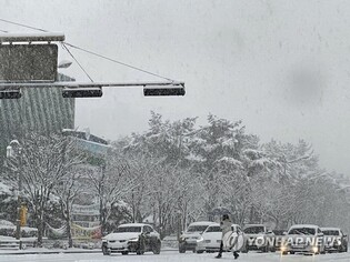 (3rd LD) Heavy snow, freezing weather hit much of S. Korea