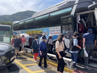 동해시티투어버스 도입 첫해 탑승률 65% '성과'…목표 15% 초과