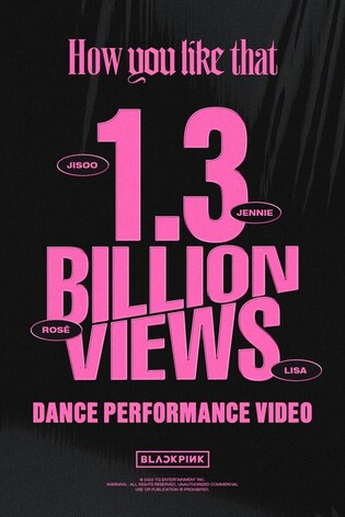 BLACKPINK's 'How You Like That' dance video tops 1.3 bln views