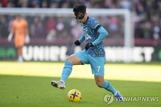 마스크 쓰고 풀타임 뛴 손흥민, 브렌트퍼드전 6점대 평점