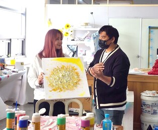 Solbi transformed into a daily mentor for blind children