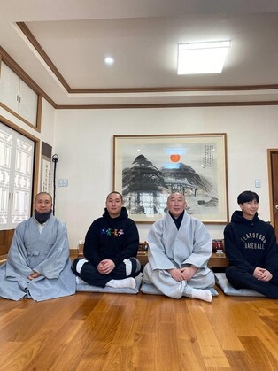 BTS leader RM visits Hwaeomsa temple for musical inspiration