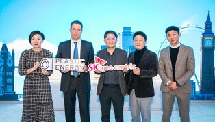 (CES) SK Geocentric signs license contract with British firm for plastic recycling plant
