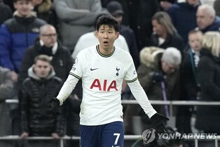 아스널에 강한 손흥민이었는데…팀 내 최저인 4∼5점대 평점