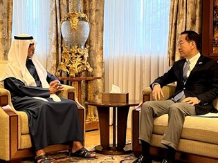 Unification minister meets with UAE minister of co-existence