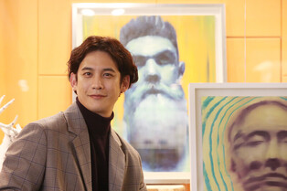 S.Korean actor and painter Park Ki-woong hosts '48VILLAINS'