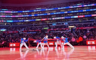 AleXa performs Halftime show in Crypto.com arena