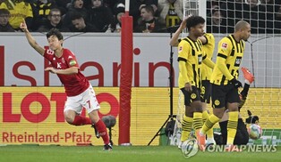 이재성 시즌 3호골에도…마인츠, 도르트문트에 1-2 역전패