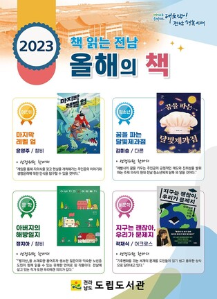 전남도립도서관, 올해의 책 4권 선정