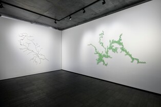 조각적으로 표현한 한강과 임진강…페이스갤러리 마야 린 개인전