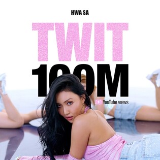 MAMAMOO Hwasa's "TWIT" music video hits 100 million views