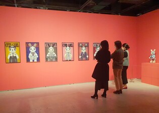 Shinsegae Centum City, special exhibition of rabbit art works in augmented reality