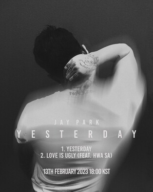 Jay Park unveils teaser image for upcoming single ‘Yesterday’