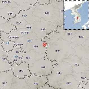 2.3 magnitude earthquake hits central S. Korea: weather agency