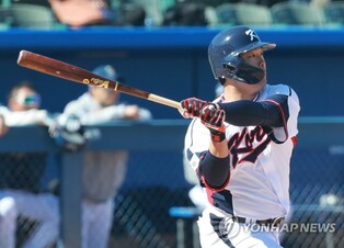 S. Korea beats KBO club Dinos in pre-WBC scrimmage behind 2 homers