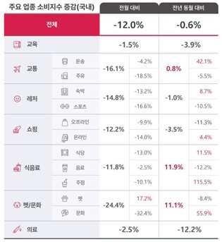 1월 주점 카드 매출, 작년의 2배로 늘었다