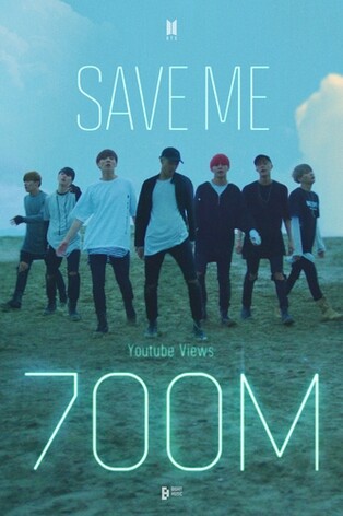 BTS' 'Save Me' music video tops 700 mln YouTube views