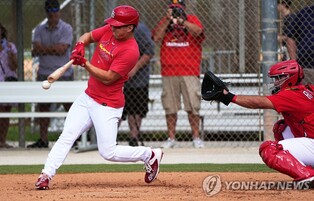 '이강철호 주전 2루수' 에드먼, MLB 시즌 첫 시범경기 무안타