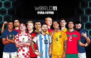 FIFA-FIFPRO 월드 11에 메시·음바페 등…16년 만에 호날두 빠져
