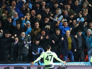 맨시티, 브리스틀 완파하고 FA컵 8강행…블랙번은 레스터 제압