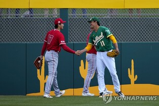 '시속 158㎞' 오타니, 2⅓이닝 무실점…후지나미, 2이닝 무실점