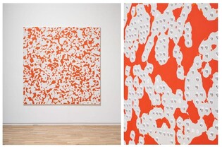 숫자 구슬로 표현한 우주와 시간…갤러리바톤 미야지마 다쓰오展