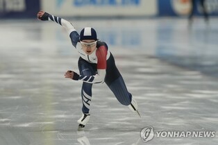 Speed skater Kim Min-sun falls just shy of 1st world medal