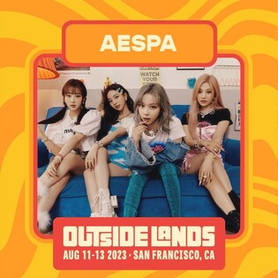 aespa to perform at 'Outside Lands Music & Arts Festival' in August