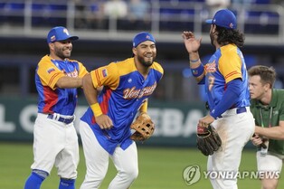 [WBC] 베네수엘라, 니카라과 꺾고 3연승…캐나다도 콜롬비아 제압