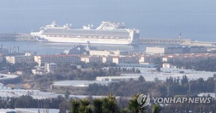 해군기지와 공동사용 제주민군복합항에 3년여만에 크루즈 손님(종합)