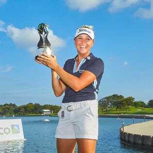 대니엘 강, 유럽 여자프로골프 싱가포르 대회 준우승